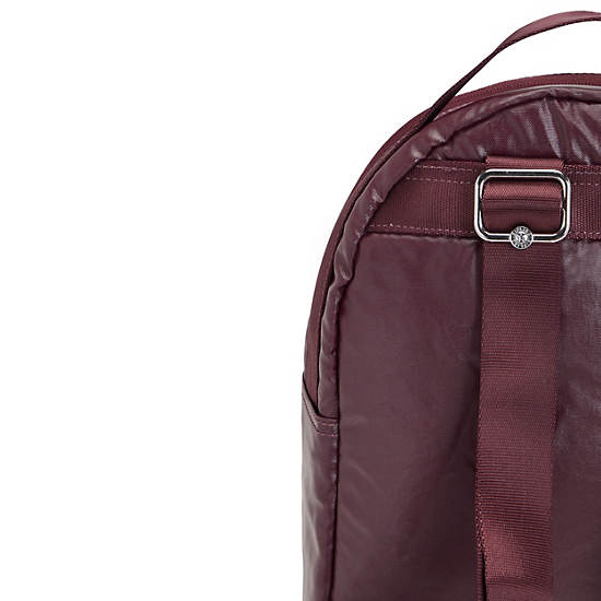 Kipling Kae Classic Metallic Rygsække Bordeaux | DK 1586BE